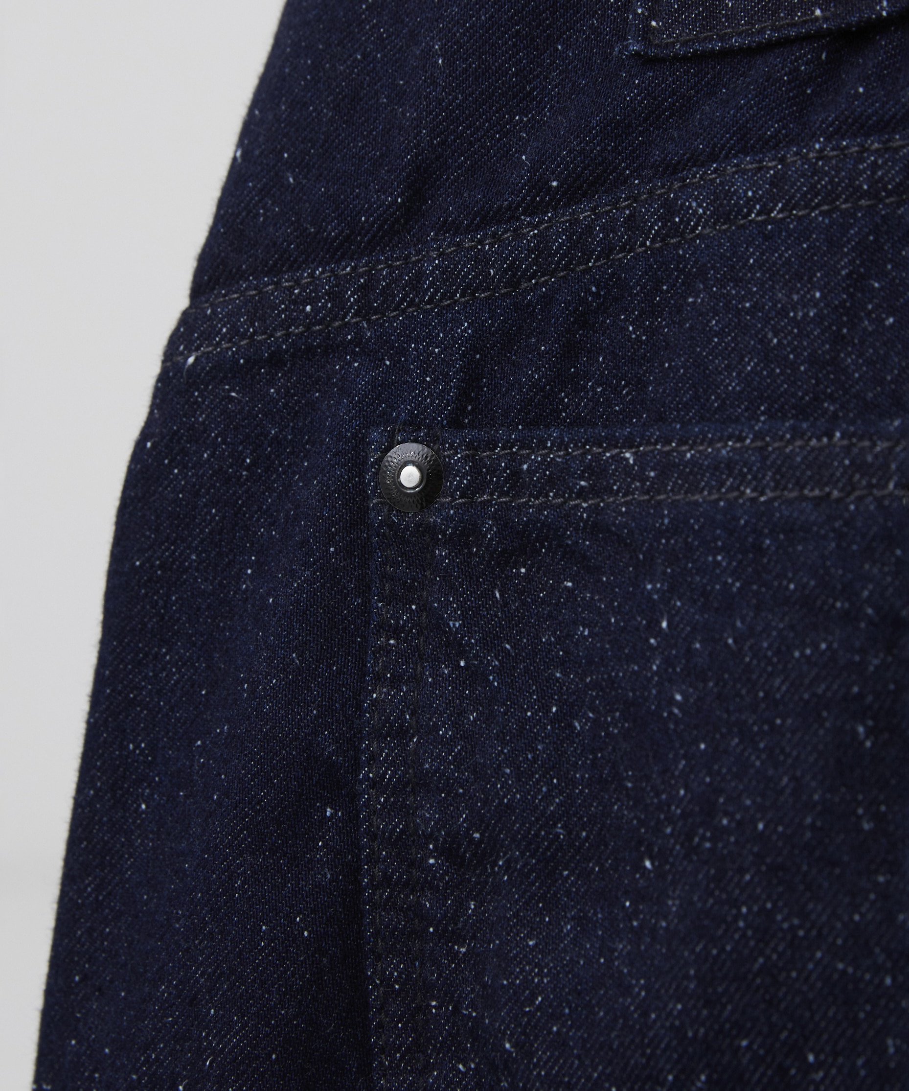Suvin Silknep Denim Pants