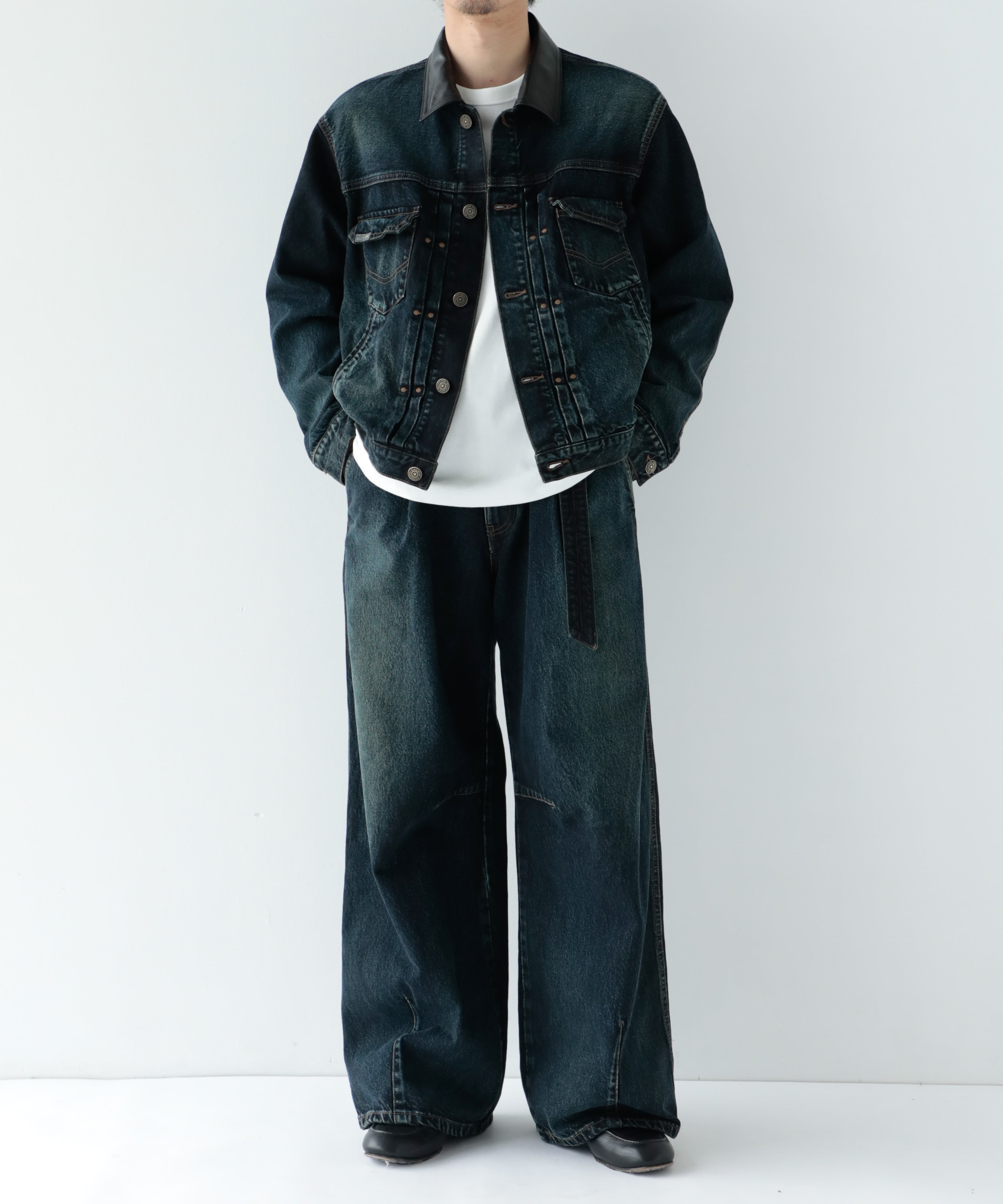 SHIOTA L collar Jacket