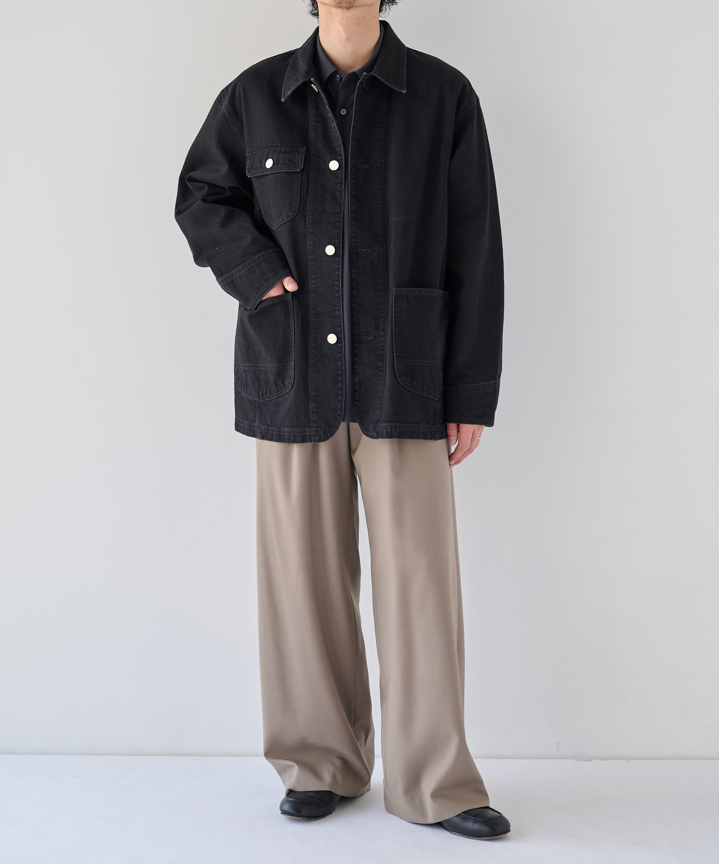 PUBLIC DENIM COVERALL