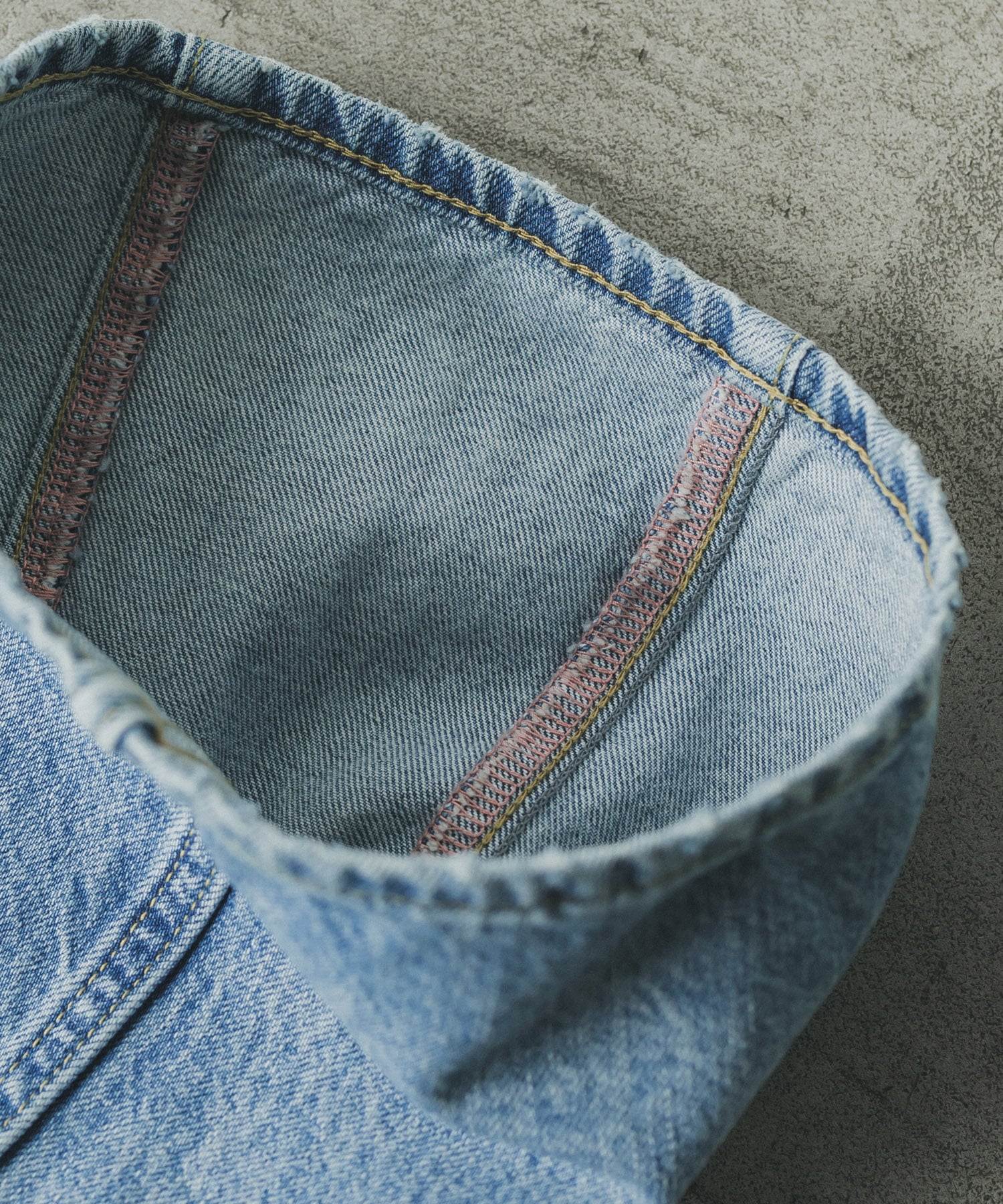 〈残りわずか〉PUBLIC DENIM BLUE RELAX ロング