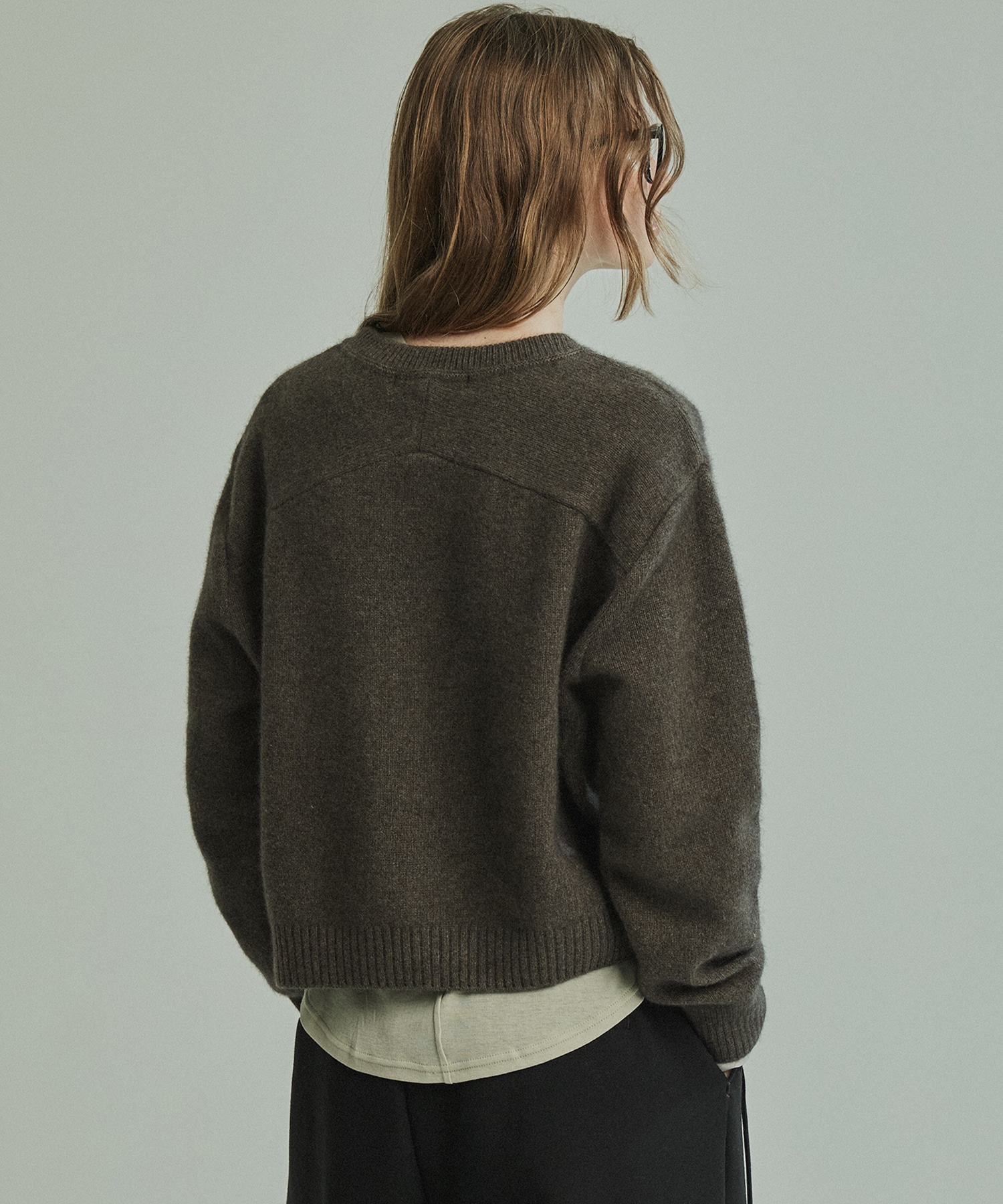 【再入荷】FOXコンフォートクルーネックニット