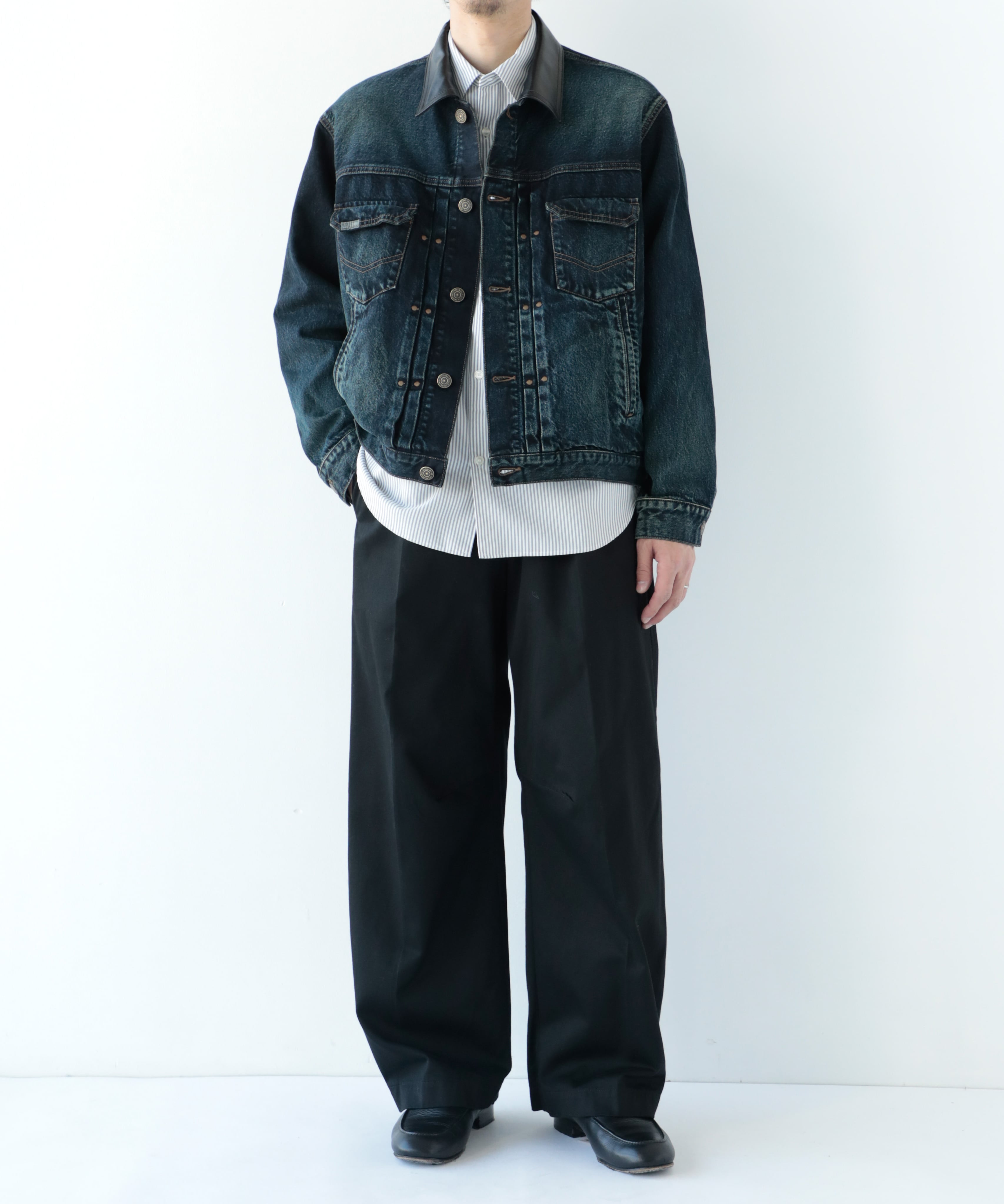 SHIOTA L collar Jacket