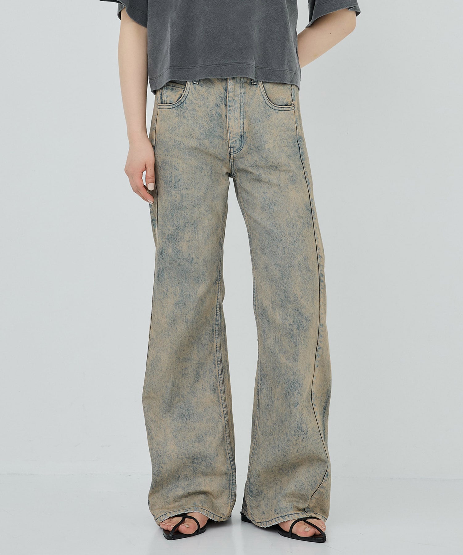 PUBLIC DENIM MULTI RELAX ロング