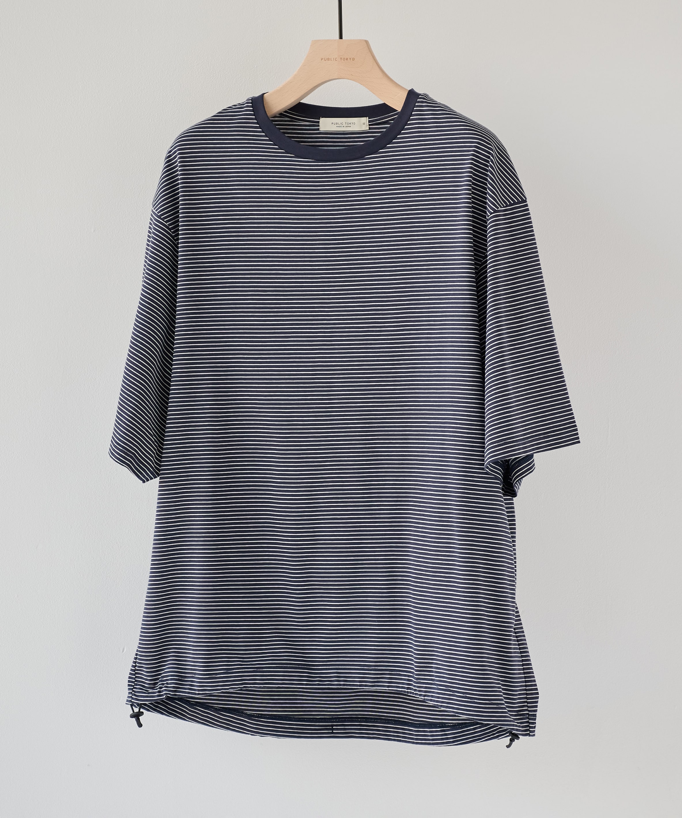 ビューティーコットンコードボーダーTEE
