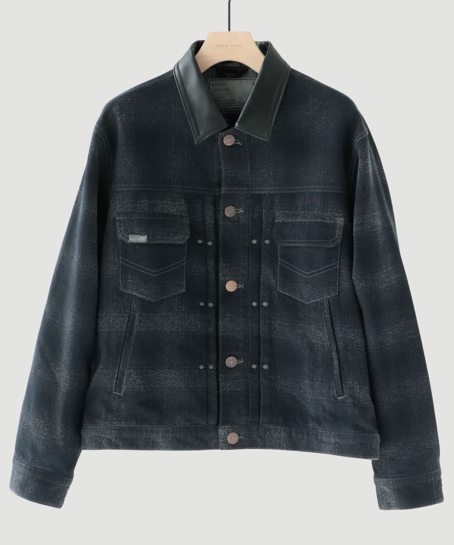 SHIOTA L collar Jacket