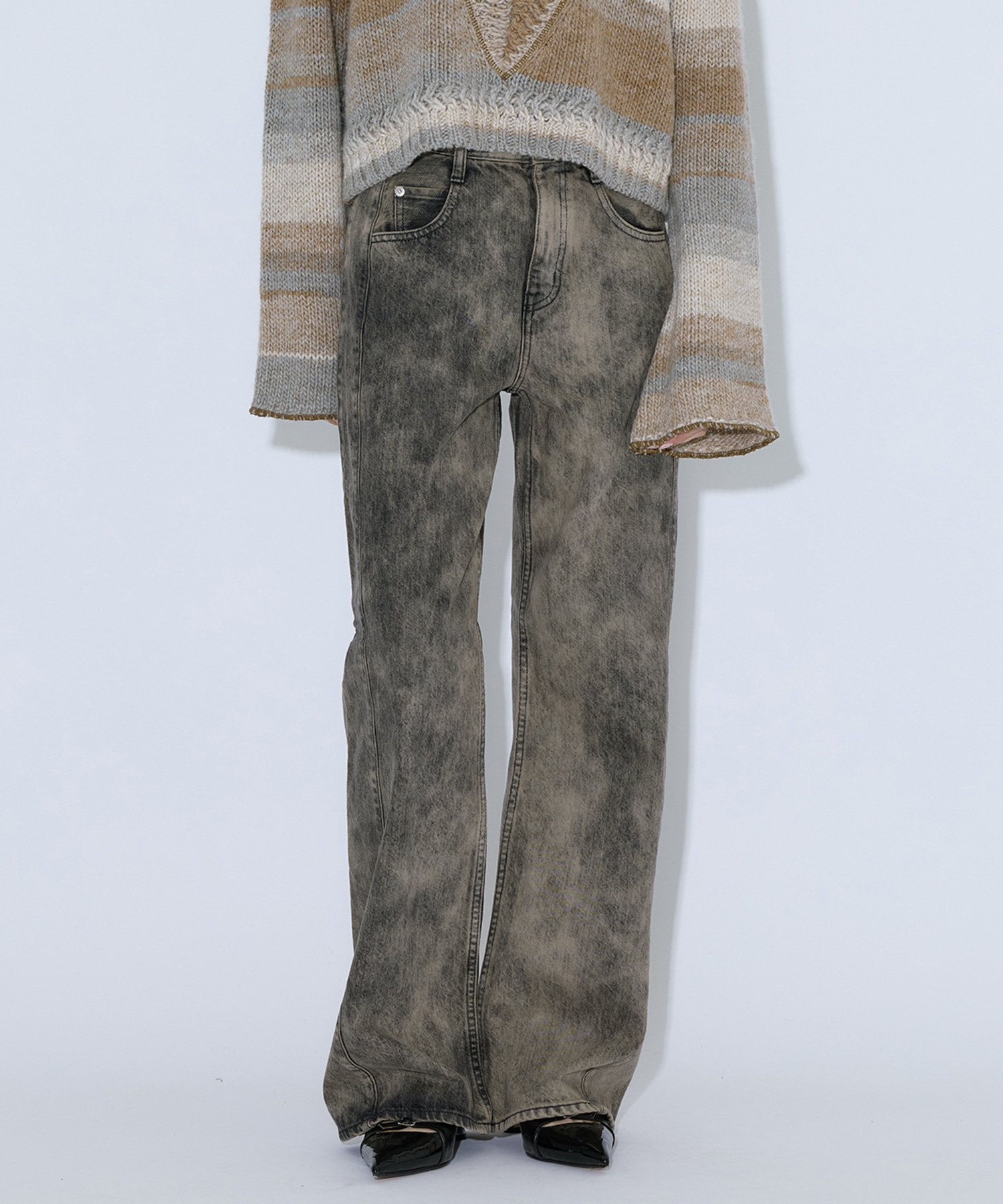 PUBLIC DENIM MULTI2 RELAX ロング